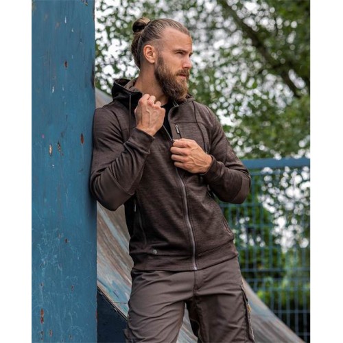 Pánska mikina ARDON®3DBreathe hnedá melange Pánska mikina ARDON®3DBreathe hnedá melange